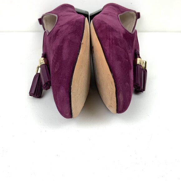 VC Signature 'Nancy' Tassel Loafer In Plumberry Sz 8.5M - Picture 15 of 16